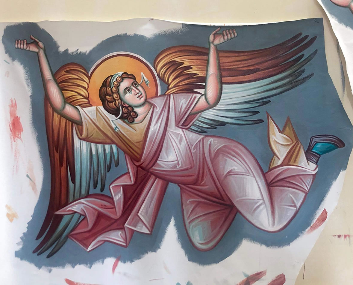 Spyridoula Degaiti,byzantine iconographer,byzantine iconography workshop,Degaiti Icons