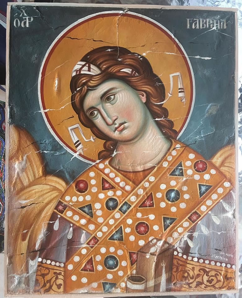 Spyridoula Degaiti,byzantine iconographer,byzantine iconography workshop,Degaiti Icons